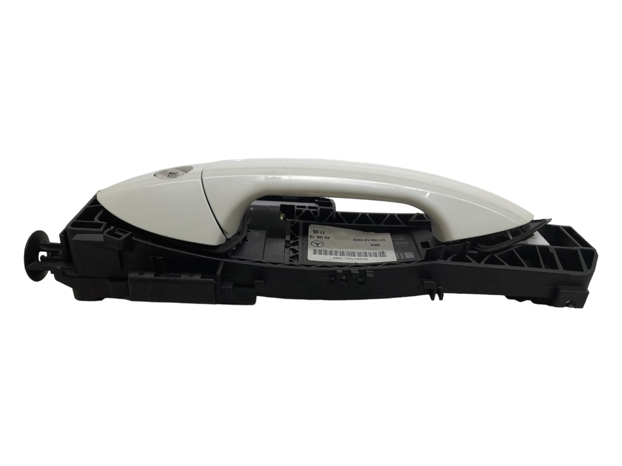 Macaneta Externa Dianteira Esquerda Mercedes A200 2017  Branco Dianteira 2