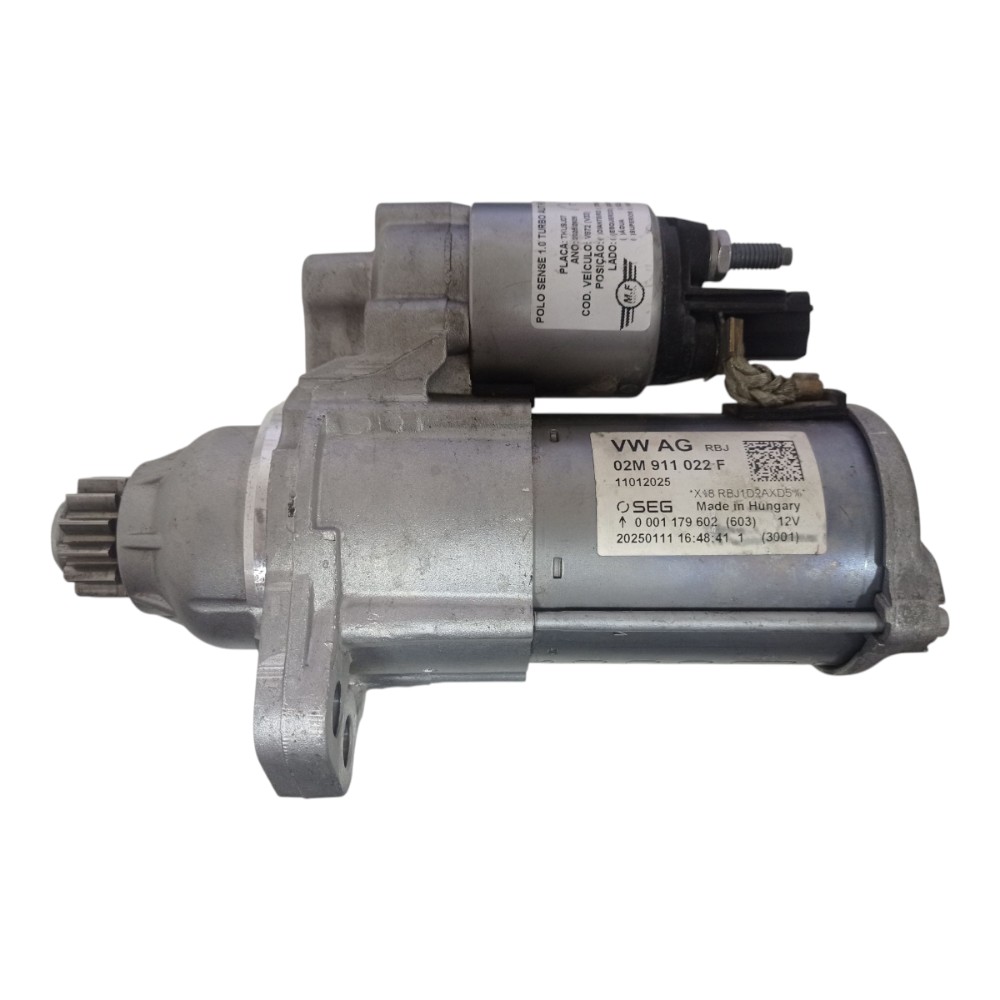 Motor Arranque Volkswagen Polo Sense 1.0 Aut 2026