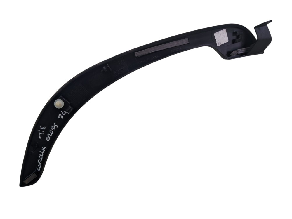 Aplique Porta Traseira Esquerda Toyota Corolla Cross 2024 Preto 2