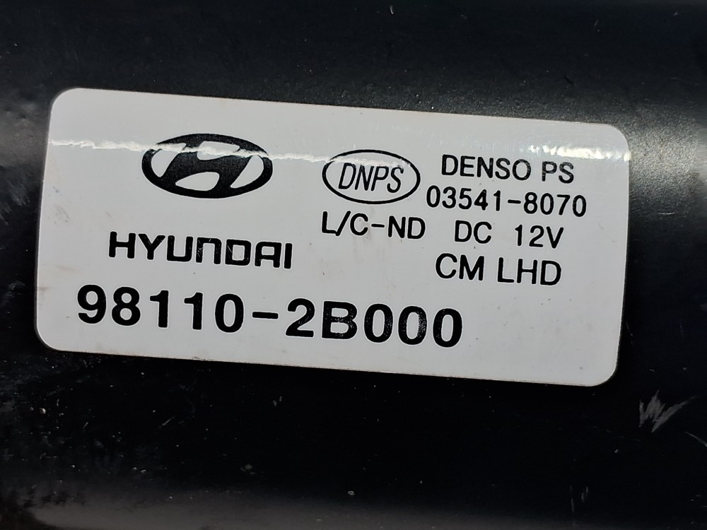 Maquina Limpador Parabrisa Hyundai Santa Fe 2012 8