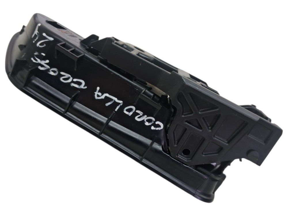 Maçaneta Interna Porta Diant Esq Toyota Corolla Cross 2024 Preta E Prata Dianteira 3