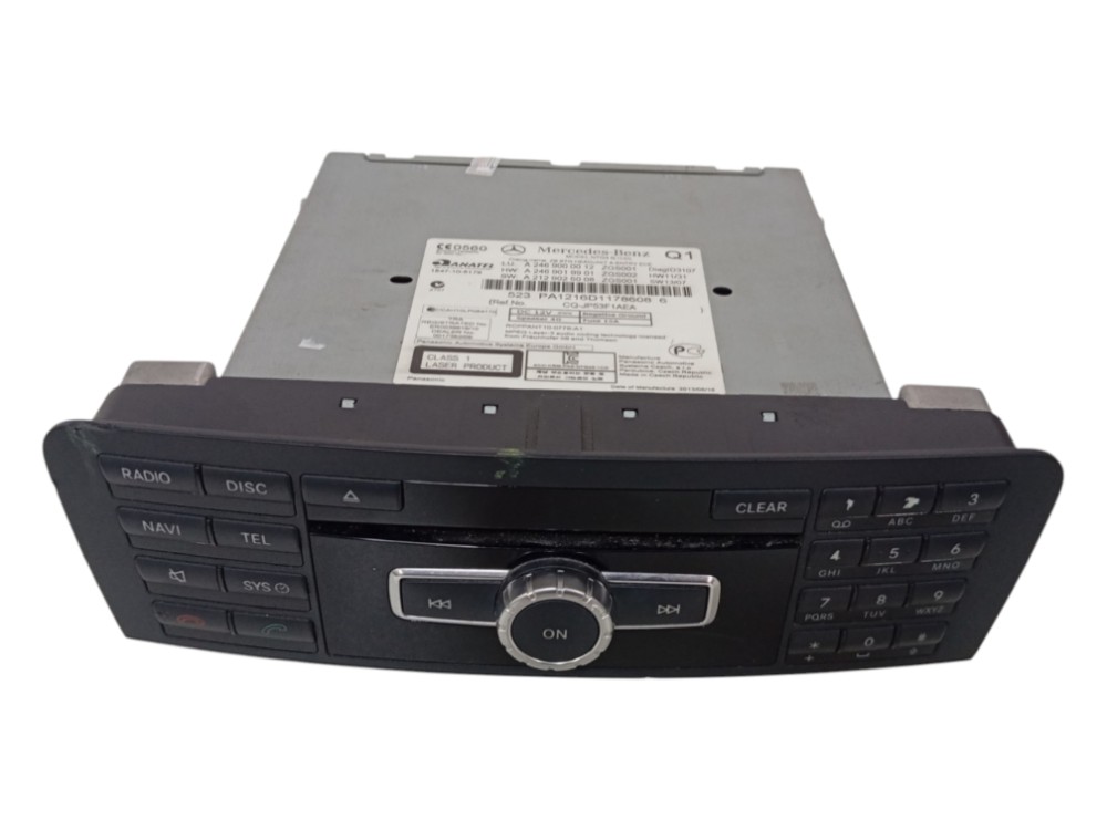 SOM RADIO MULTIMÍDIA MERCEDES A200 2014 2