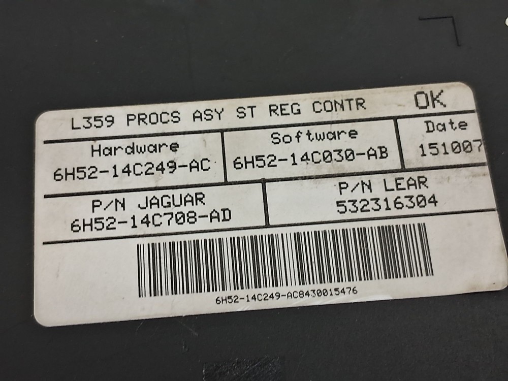 Modulo Banco Dianteiro Esquerdo Land Rover Freelander 2 2008 9
