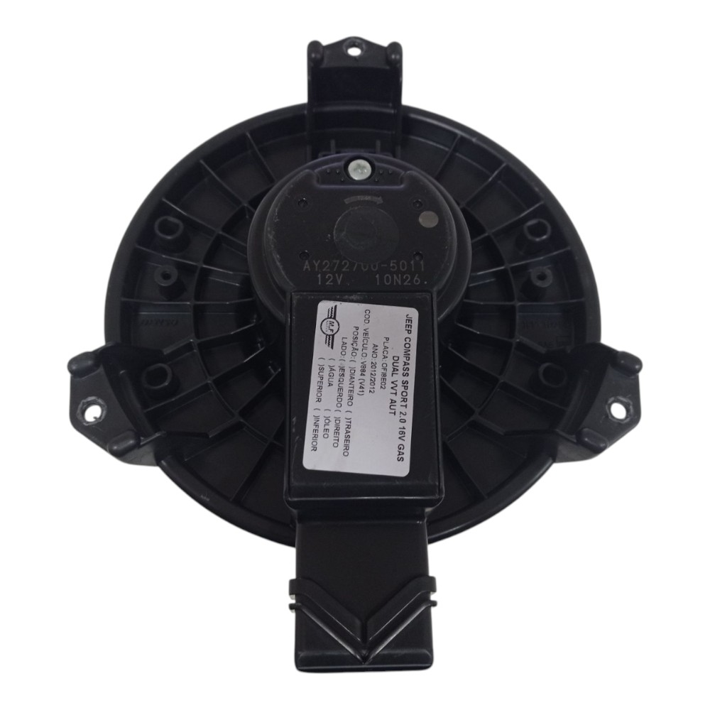 Eletroventilador Caixa Ar Interna Jeep Compass Sport 2012 4