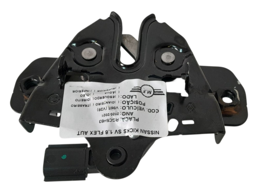 Fechadura Capo Nissan Kicks 1.6 2021