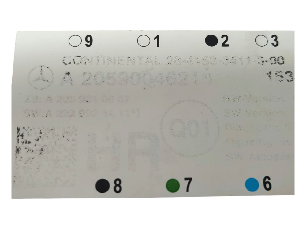Modulo Porta Traseira Direita Mercedes C180 2016 7