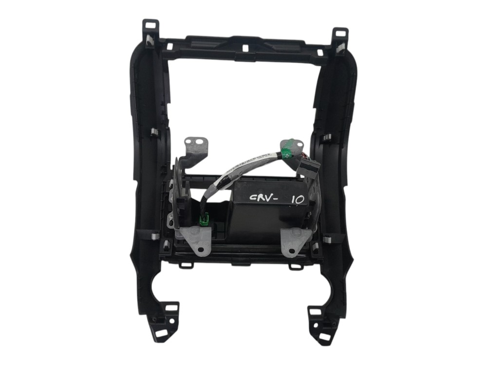 Moldura Som Central Painel Honda Crv Lx 2.0 16v Aut Gas 2010 Preto 4