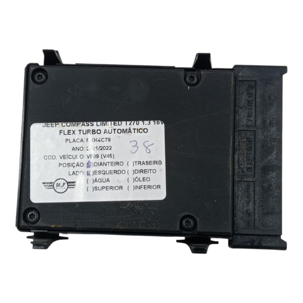 Botao Comando Banco Dianteiro Esquerdo Jeep Compass 1.3 2022