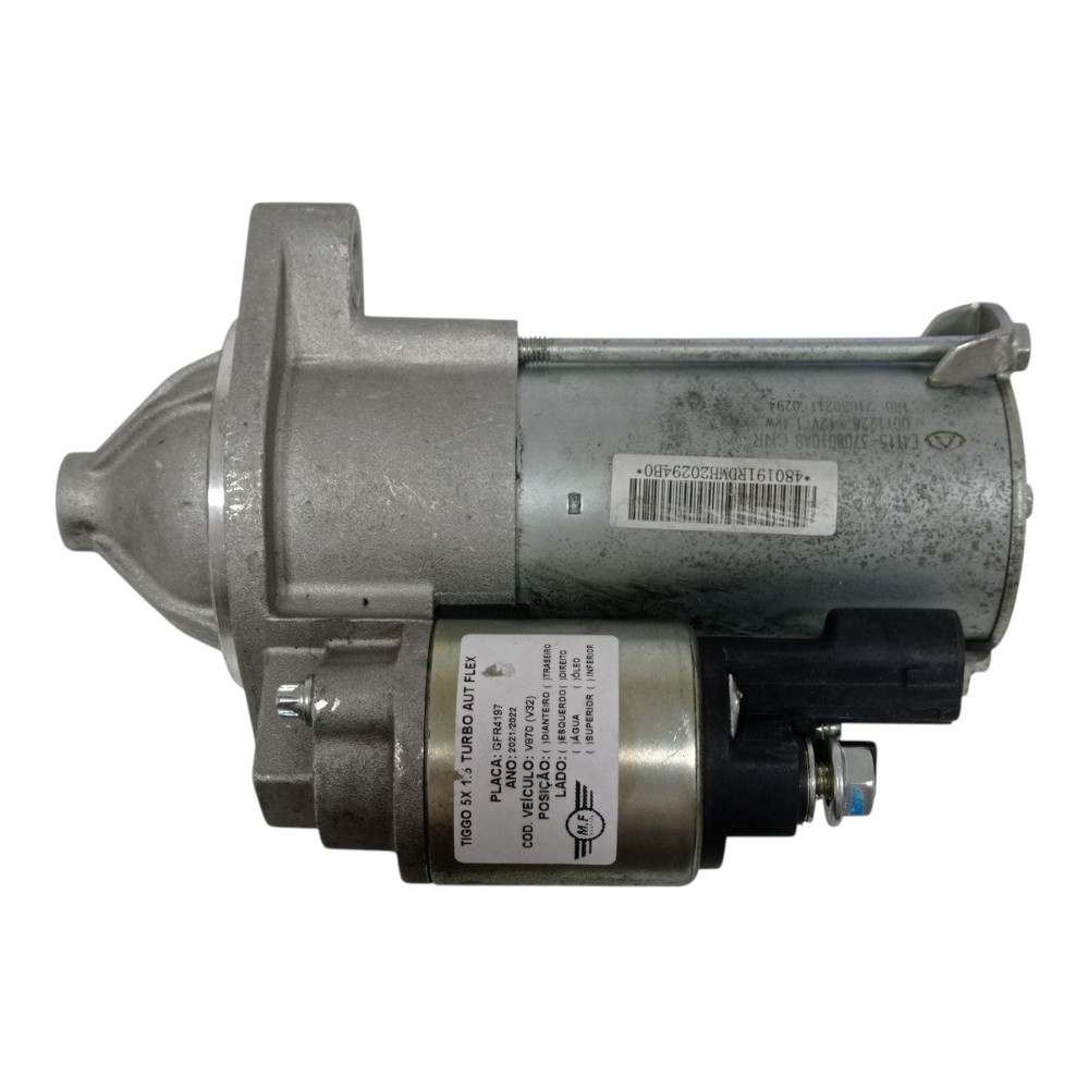 Motor Arranque Chery Tiggo 5x Txs 1.5 Flex Turbo Aut 2022 2