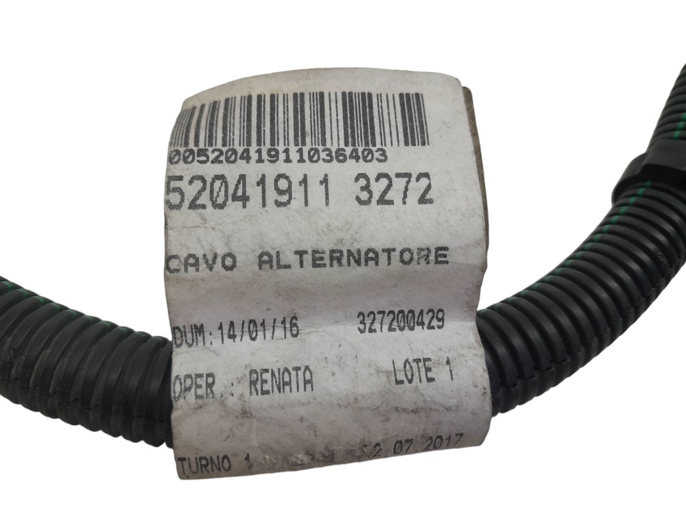 Chicote Alternador Fiat Uno 1.0 3cc 2018 5