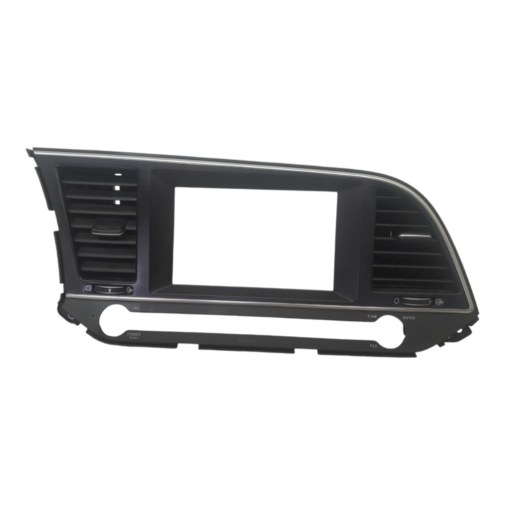 Moldura Central Painel Multimidia Hyundai Elantra 2018 1