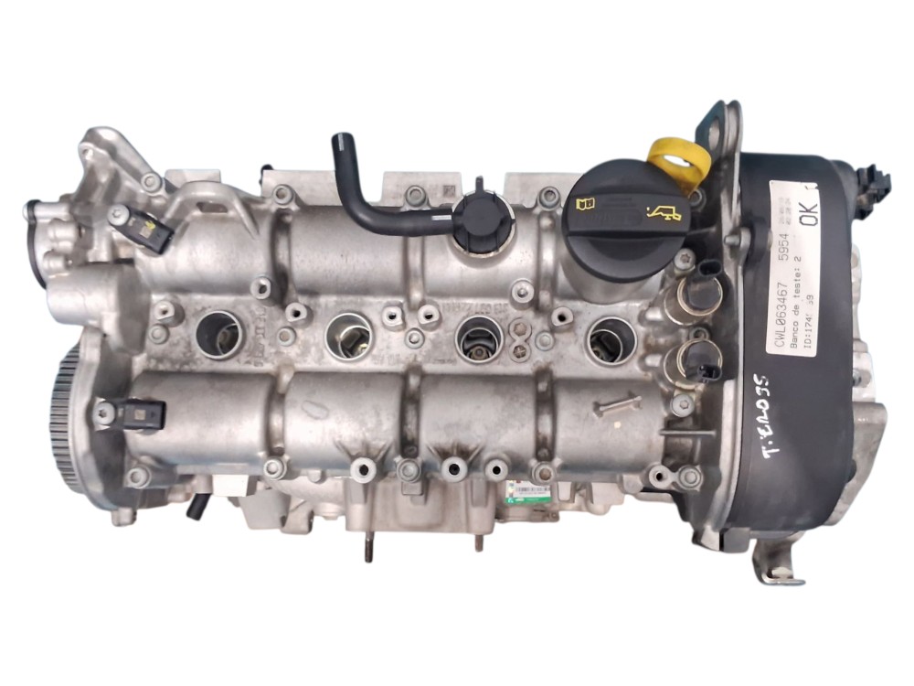 Motor Parcial Volkswagen Tcross 150cv 1.4 16v Turbo 2020 5