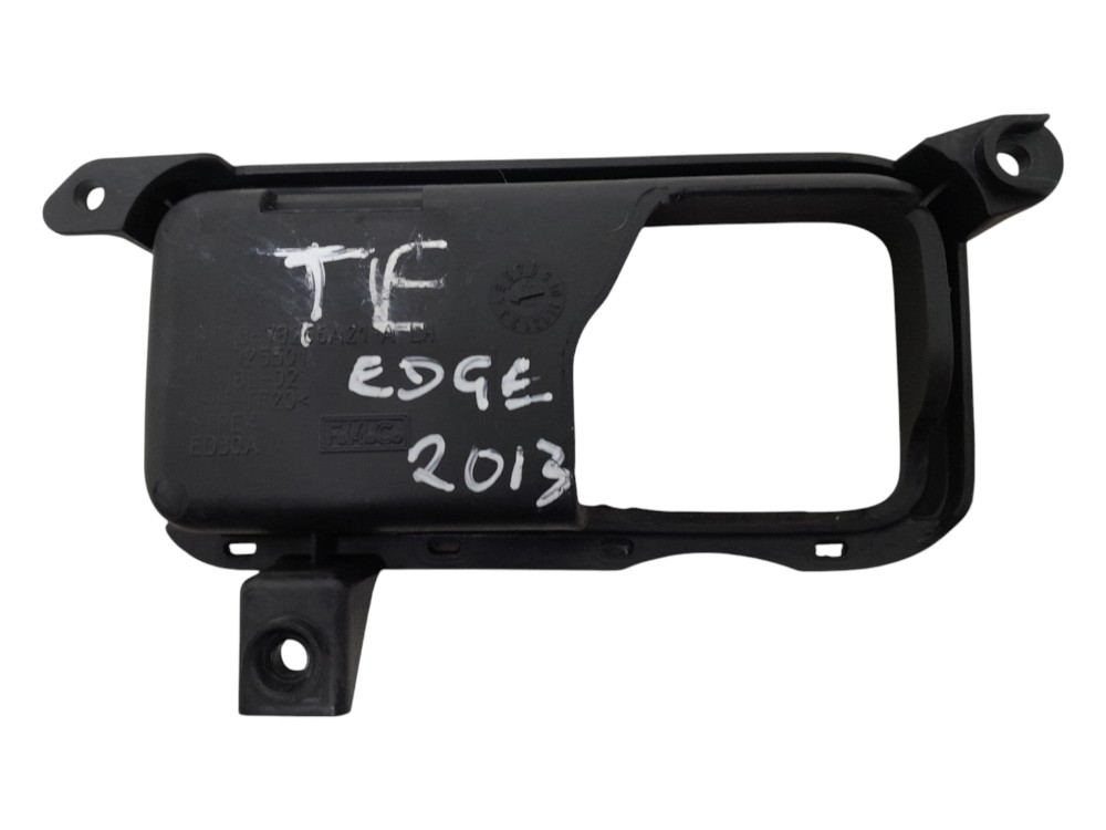 Moldura Maçaneta Interna Porta Traseira Esq Ford Edge 2013 Preto Traseira 2