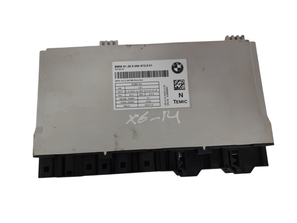 Modulo Banco Dianteiro Esquerdo Bmw X6 2014 1