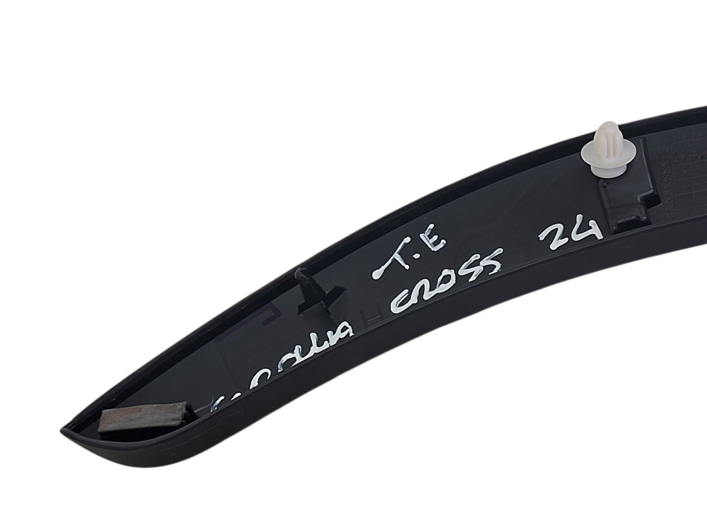 Aplique Porta Traseira Esquerda Toyota Corolla Cross 2024 Preto 3
