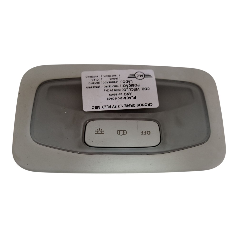 LUZ TETO MENOR FIAT CRONOS DRIVE 1.3 2019 2