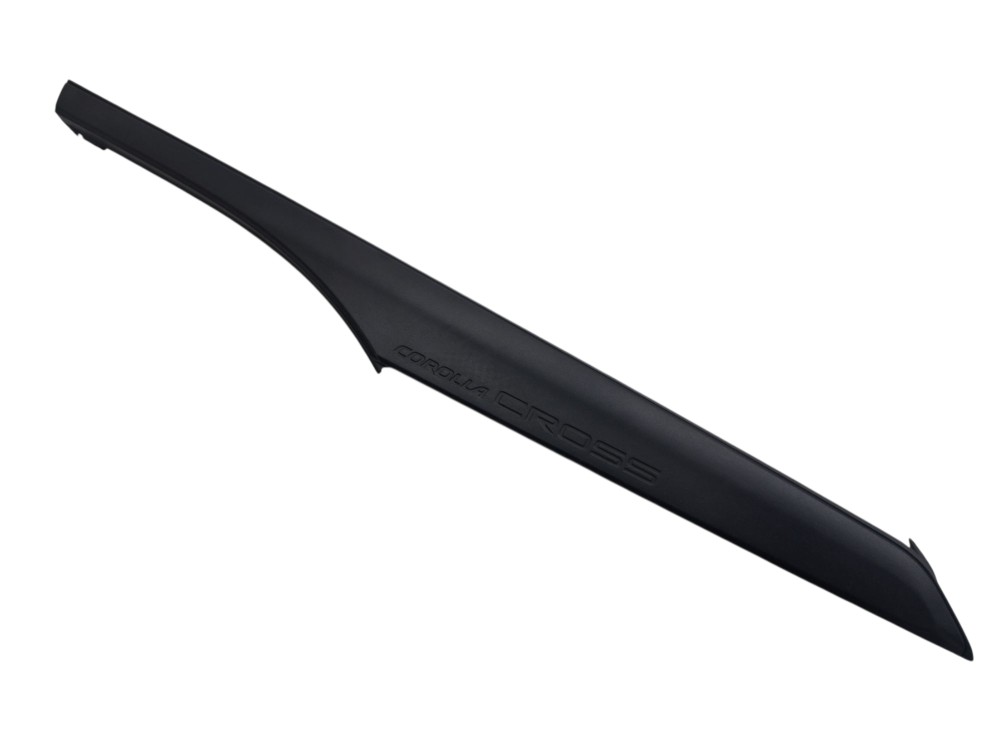 Friso Lateral Esquerdo Teto Toyota Corolla Cross Xre20 2024 Preto