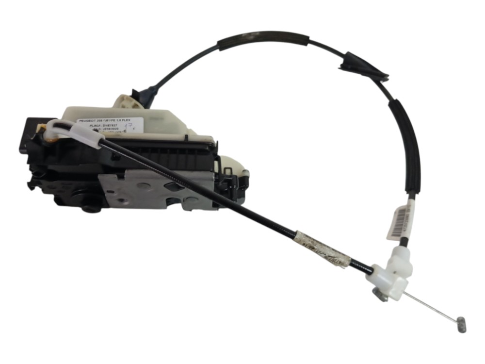 Fechadura Porta Traseira Esquerda Peugeot 208 1.6 Aut 2020 6