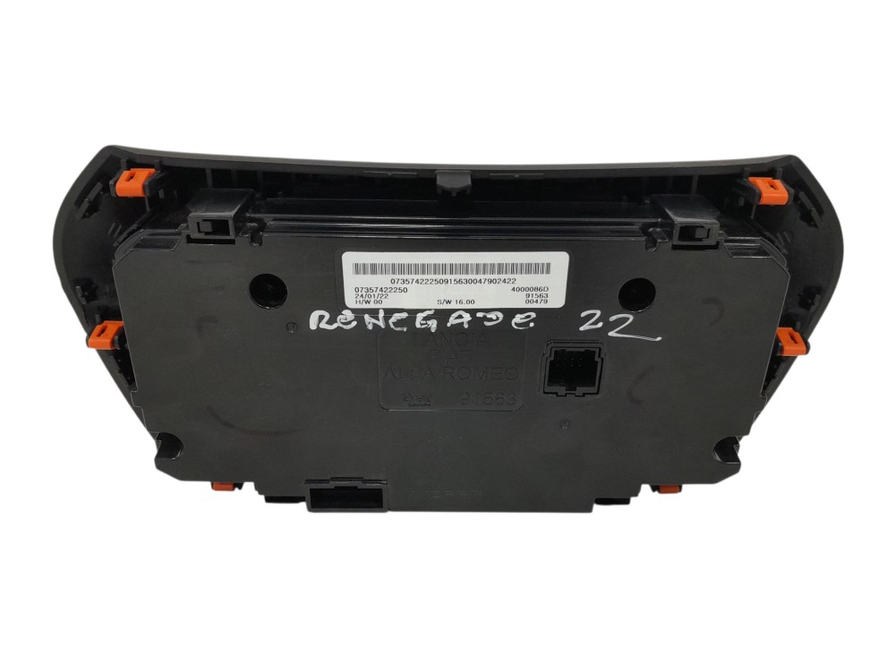Controle Comando Ar Condicionado Jeep Renegade 2022 4