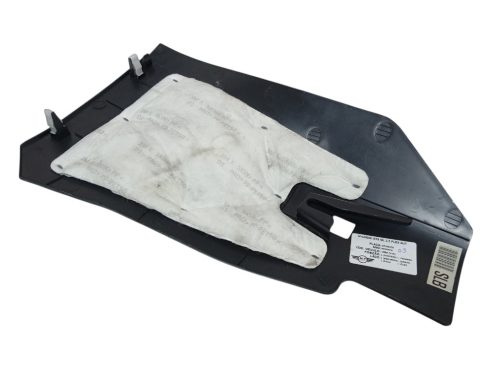 ACABAMENTO ESQUERDO CONSOLE HYUNDAI IX35 GL 2.0 AUT 2019 7