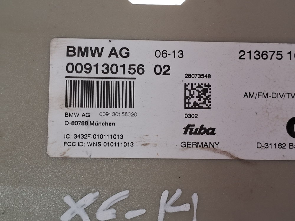 Modulo Amplificador Bmw X6 2014 Cinza 9