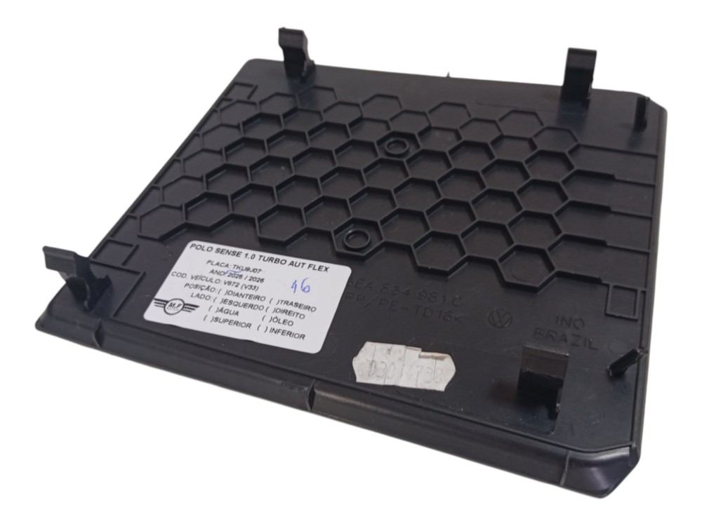 Acabamento Console Central Volkswagen Polo Sense 2026 7