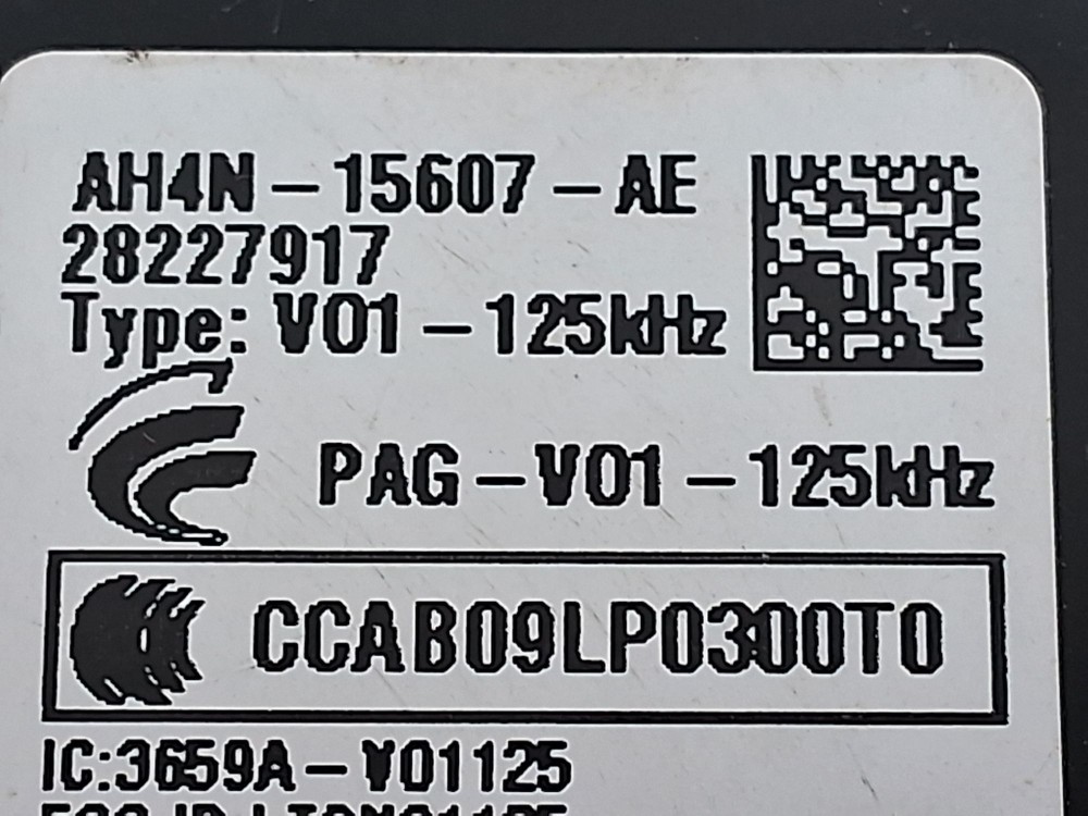 Modulo Sensor Keyless Land Rover Discovery Sport 2017 6