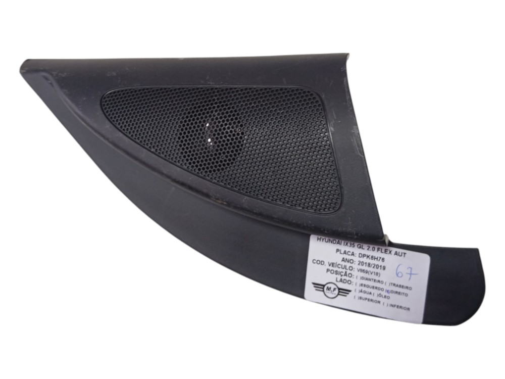 Acabamento Interno Retrovisor Direito Hyundai Ix35 Gl 2019 1