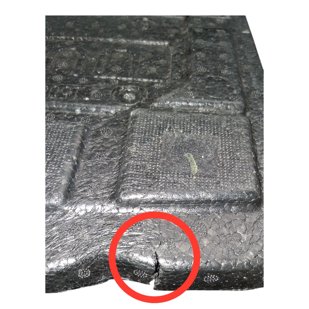 Isopor Acabamento Interno Porta Malas Yaris Sd 2021 *detalhe 4