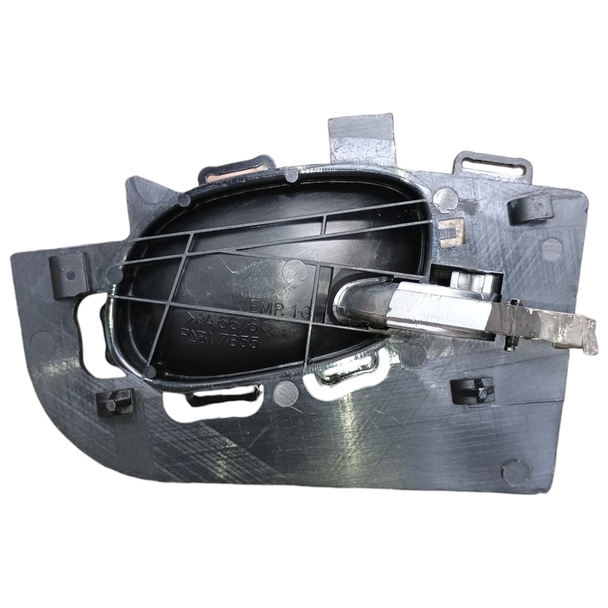 Maçaneta Interna Lado Esquerdo Peugeot 206 207 1998 A 2015 Preto/prata Dianteira/traseira