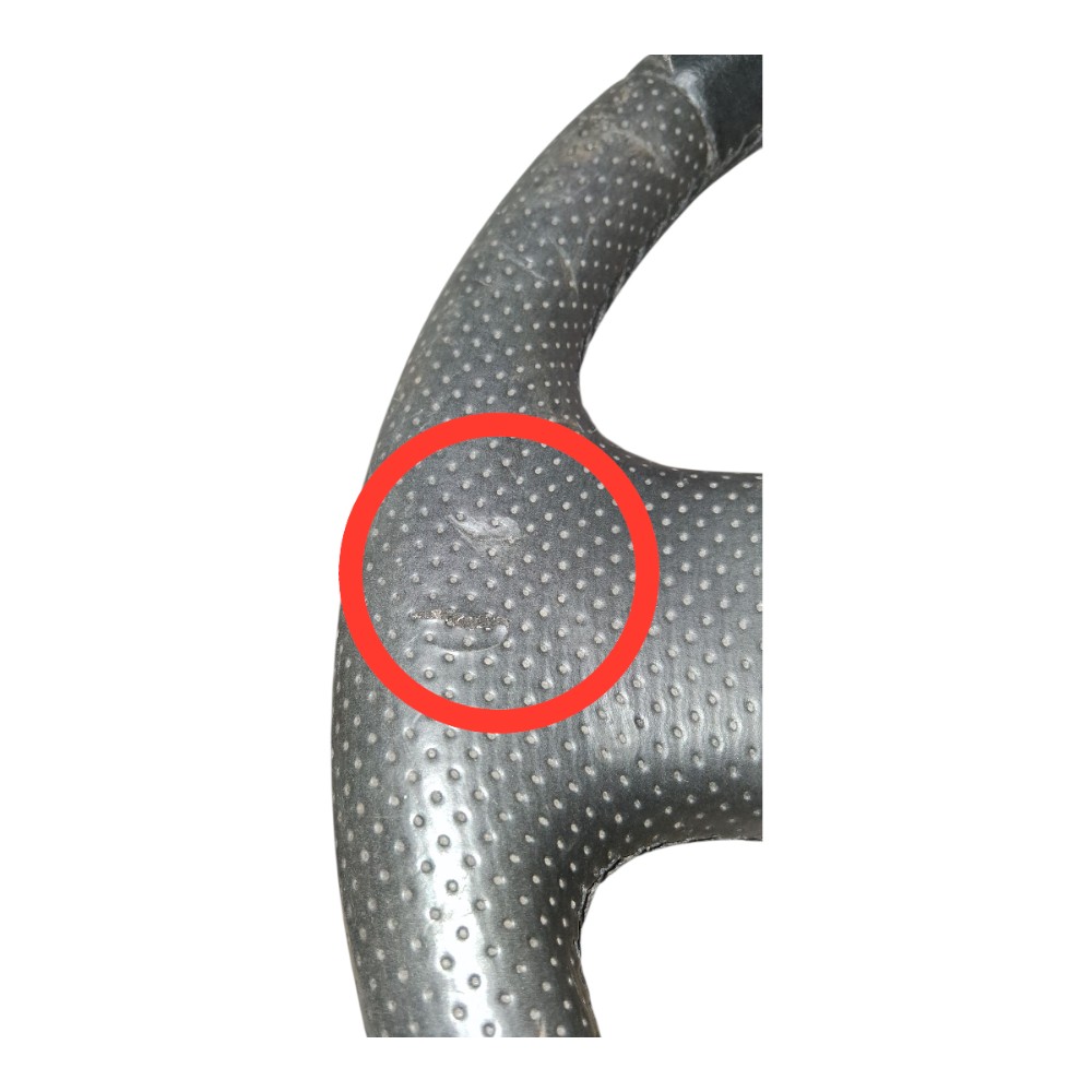Volante Motorista Ford Fiesta 2003 À 2012 *detalhe Preto 6