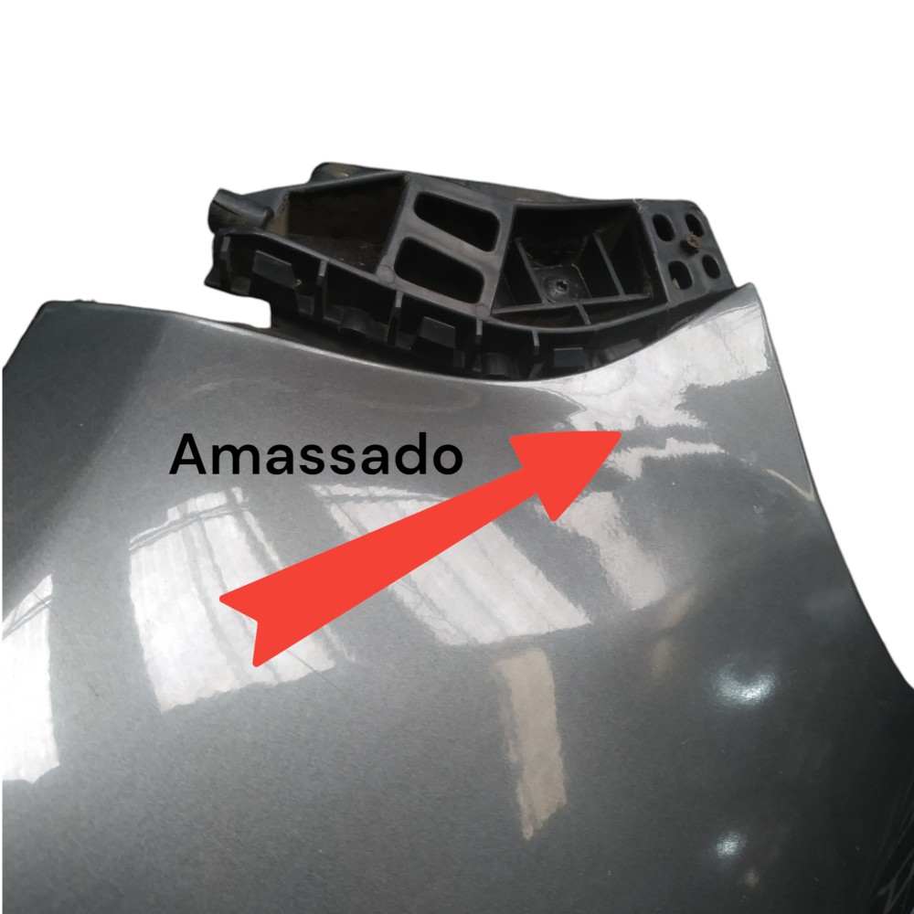 Paralama Esquerdo Vw Polo 2014 Com Detalhe 4