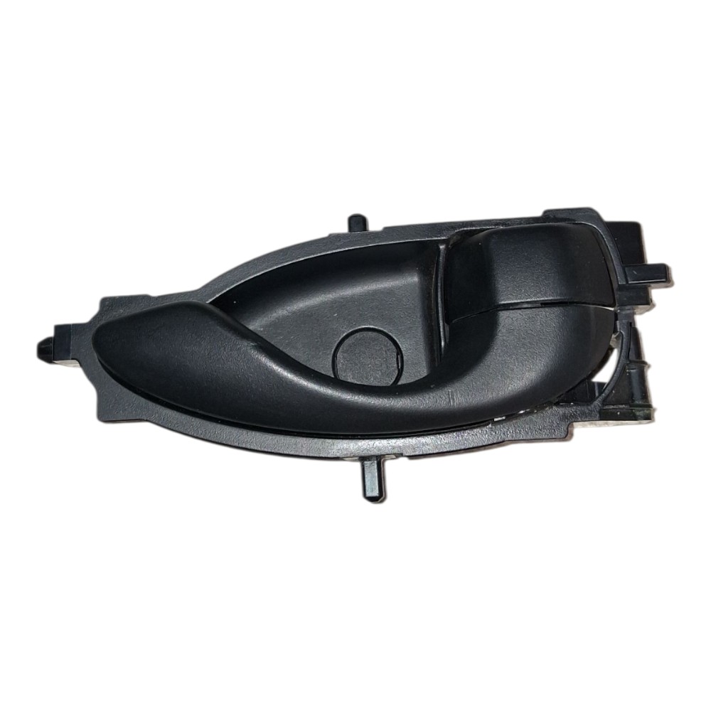 Maçaneta Interna Porta Traseira Direita Toyota Yaris Sd 2021 Preto Traseira 1