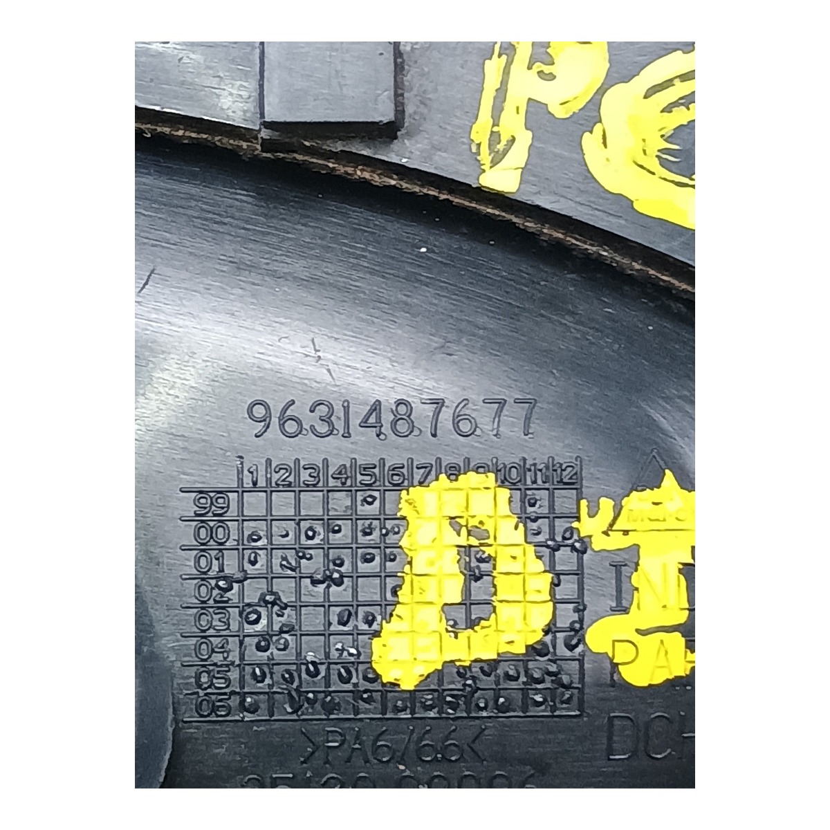 Maçaneta Interna Diant Direita Citroen Picasso 2000 A 2011 5