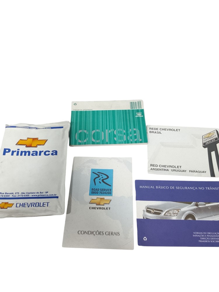 Manual de instrução do corsa