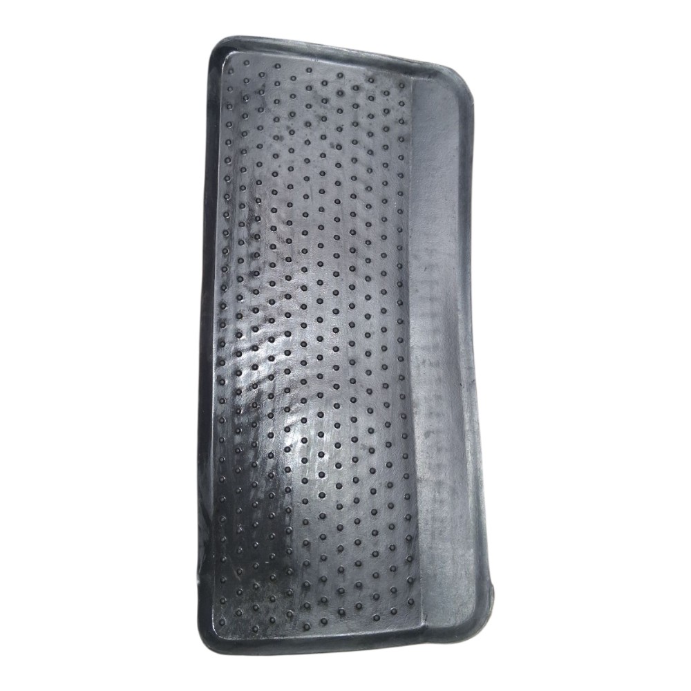 Tapete Borracha Console Porta Objeto Ford Fiesta 2003 À 2012 Preto 1