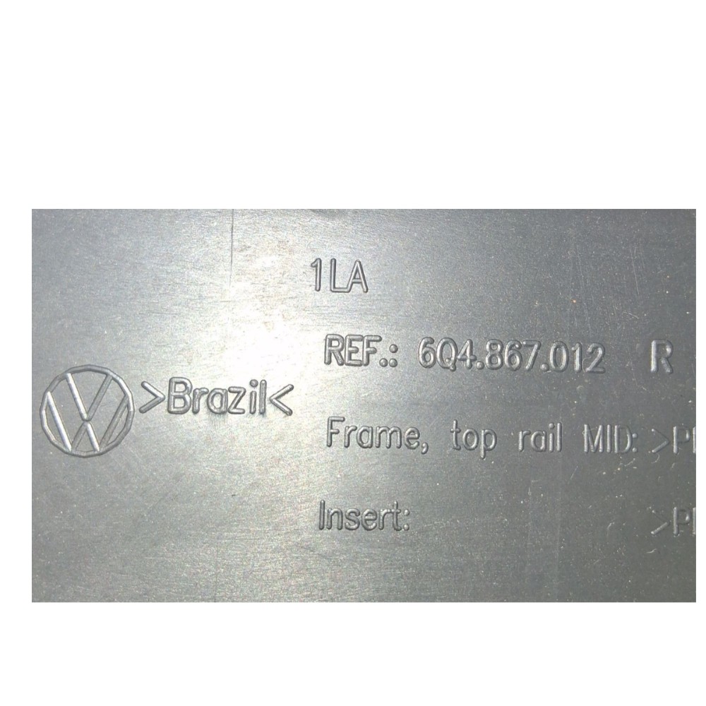 Forro Porta Dianteira Direita Vw Polo Sedan 2008 6q4867012 4