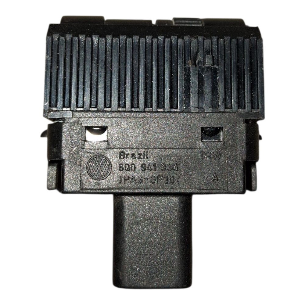 Botão Reostato Luz Painel Vw Polo Sedan 1.6 2008 6q0941334 Preto 3