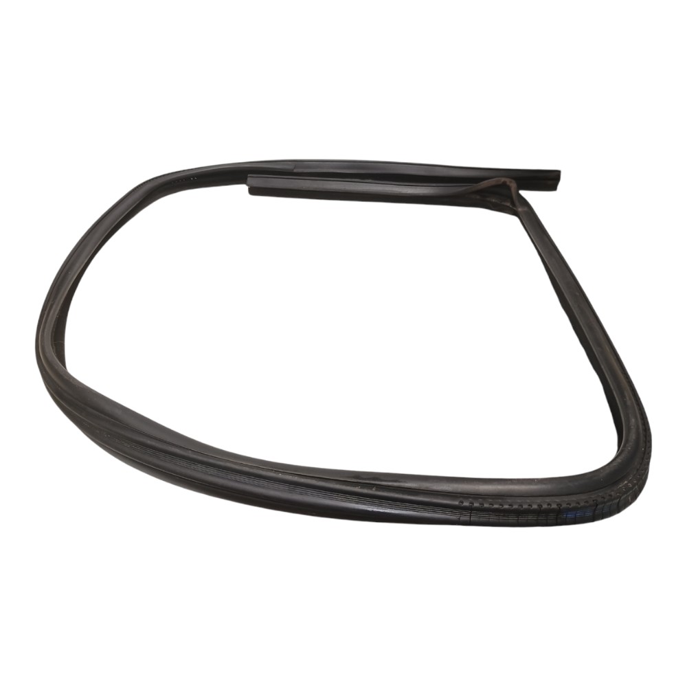 Borracha Guia Vidro Porta Dianteira Direita Vw Voyage 2022 Preto 3