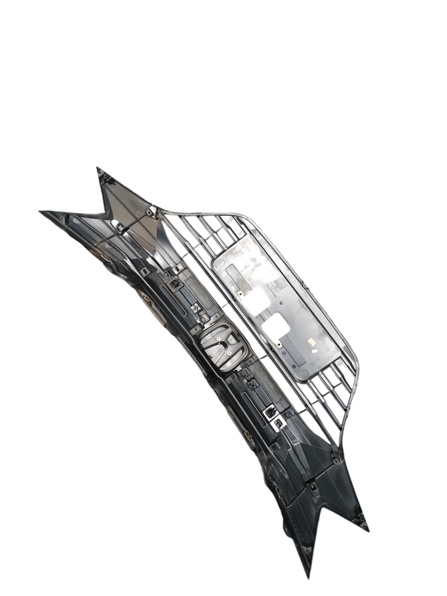 Grade Frontal Radiador Para-choque Honda Hr-v 2018 Preto Preto 2