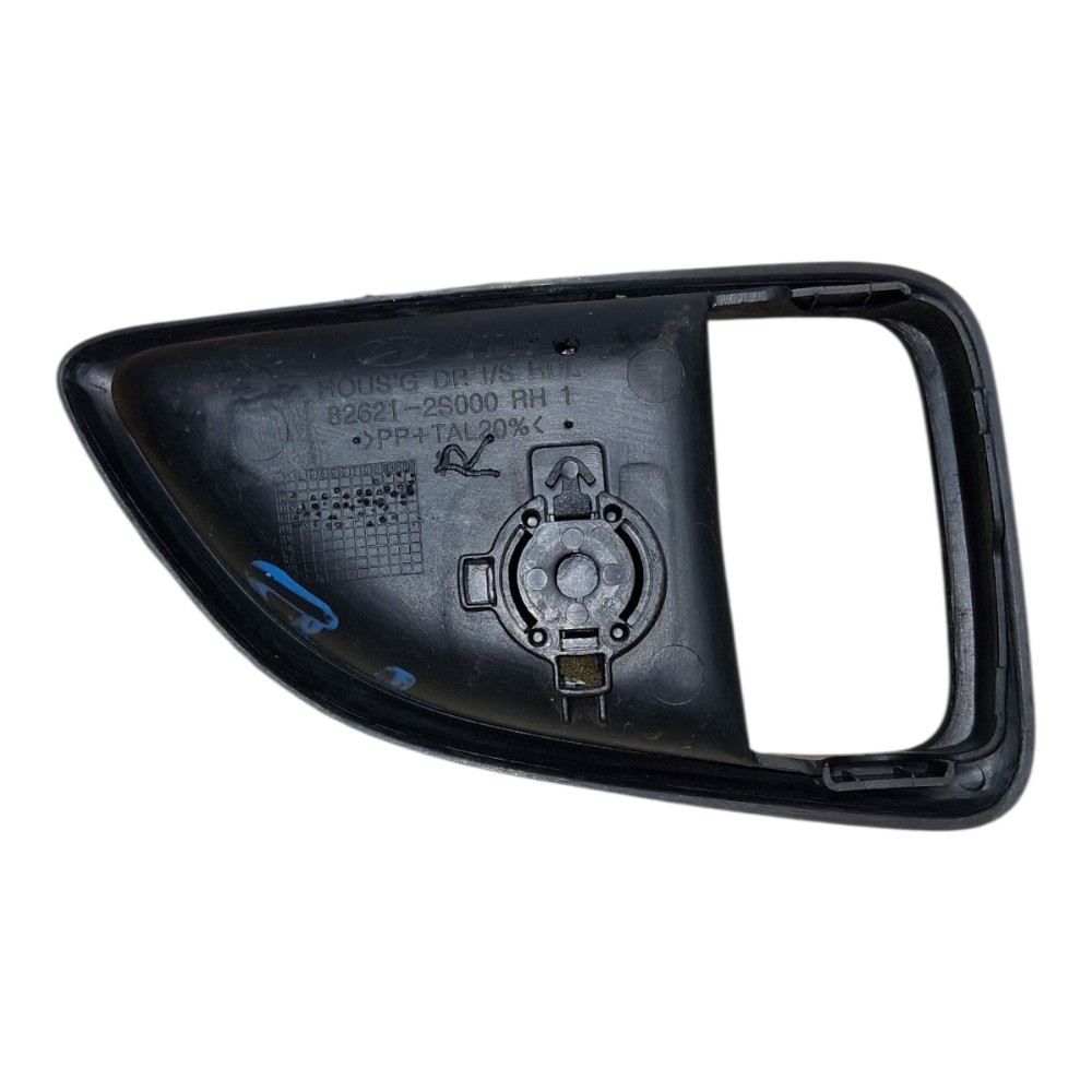 Moldura Maçaneta Interna Porta Tras Dir Hyundai Ix35 2014 Preto Traseira 2