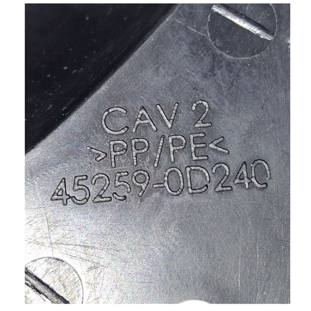 Capa coluna direção Toyota Yaris SD 2021 452590D240 9