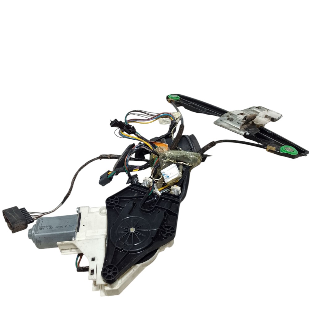 Máquina De Vidro Eletrica Porta Te Ford Fiesta 2011 A 2013 Preto 3