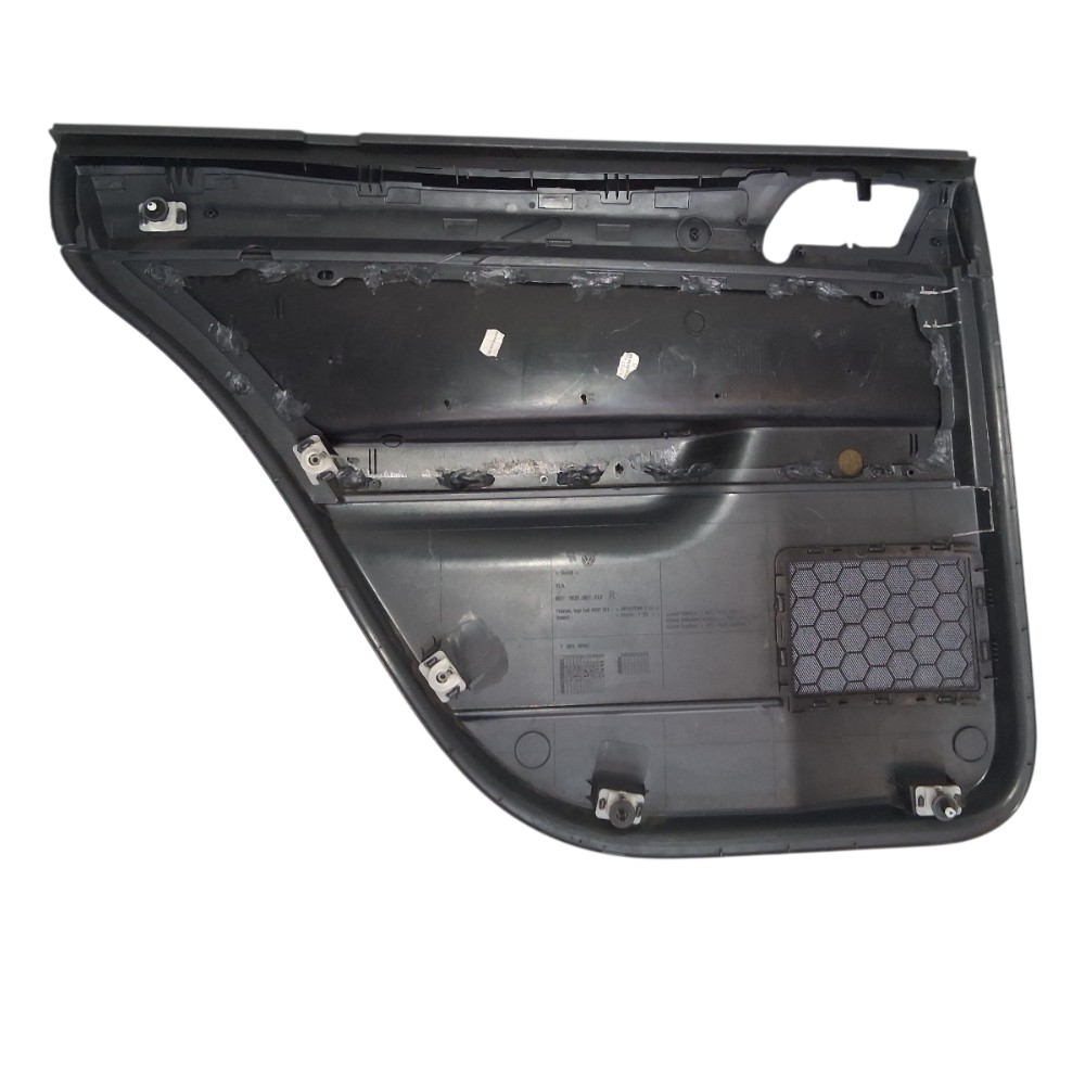 Forro Porta Traseira Direita Vw Polo Sedan 2008 6q5867212 2