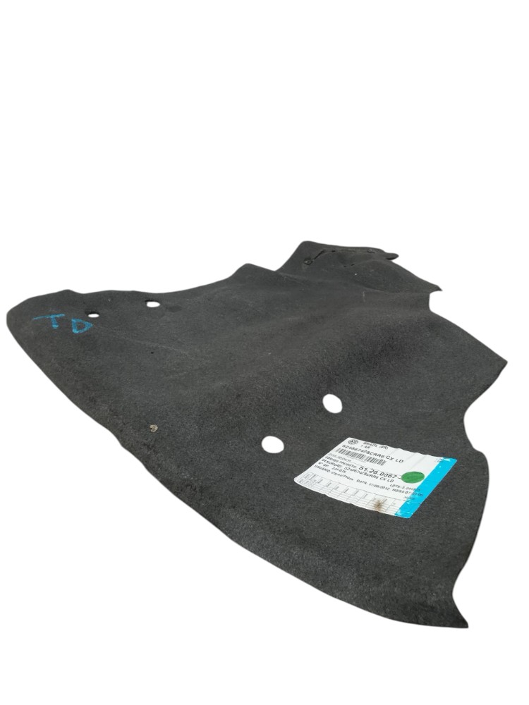 Forro Porta Mala Traseiro Direito Volkswagen Fox 2012 4