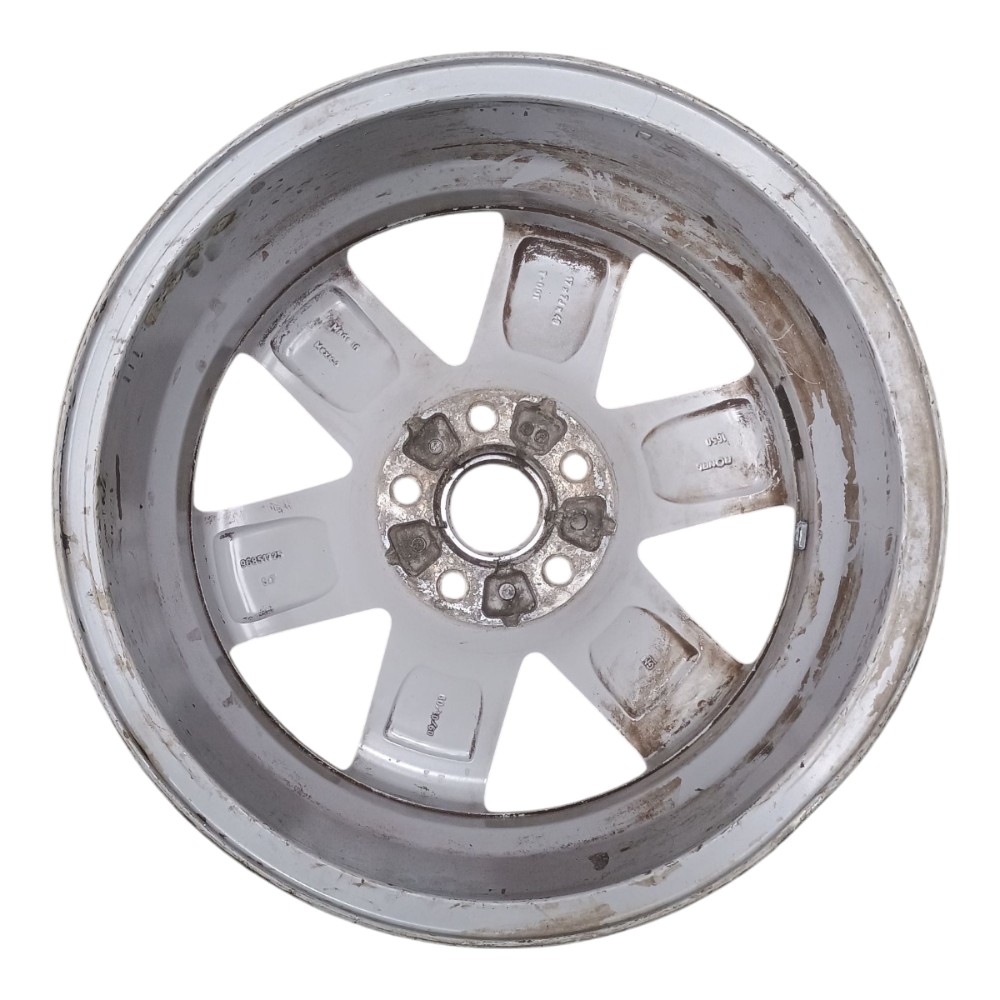 Roda Aro 17 Gm Captiva 2010 À 2013 Detalhes Prata 2
