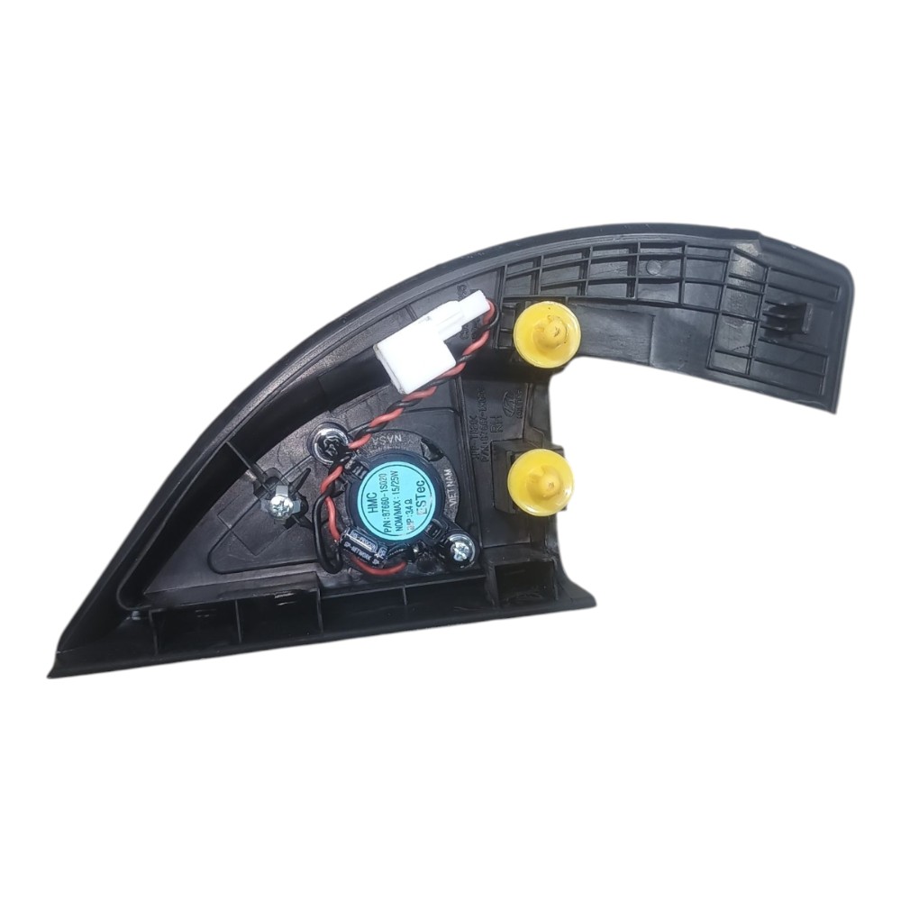 Acabamento Interno Retrovisor Direito Hyundai Hb20 2018 Preto 2