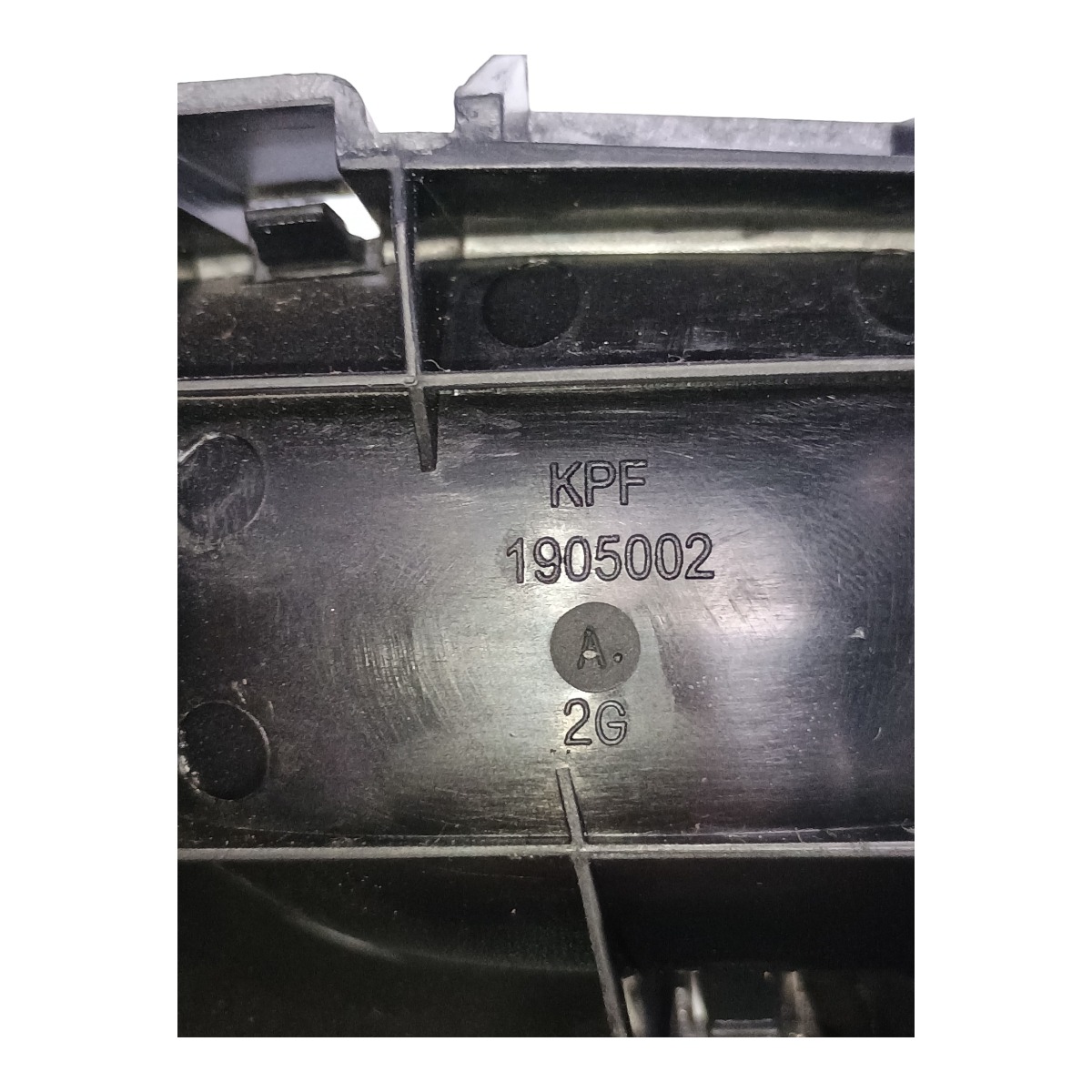 Maçaneta Interna Tras Esq Citroen C3 Picasso Glx 2013  Prata/preto Traseira 3