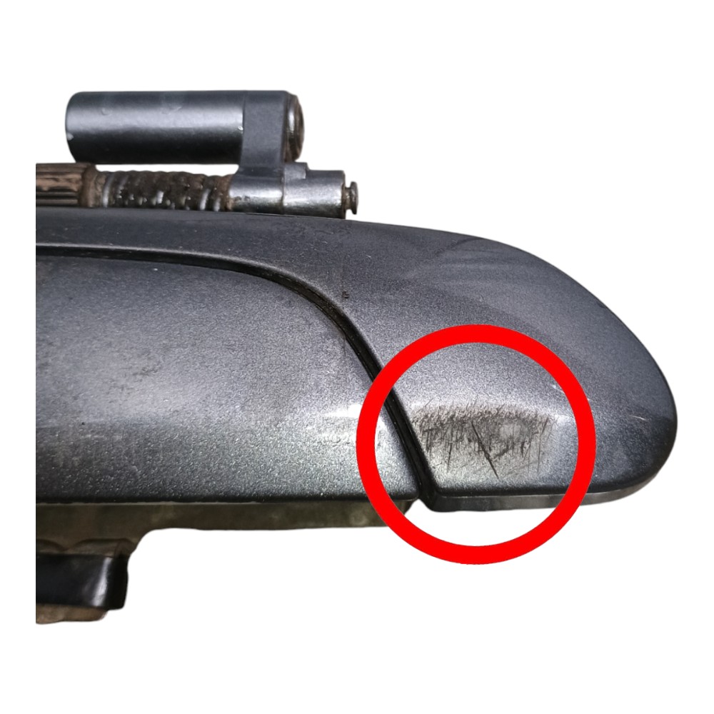 Maçaneta Externa Porta Tras Dir Honda Fit 2008 C/detalhe Cinza Traseira 6