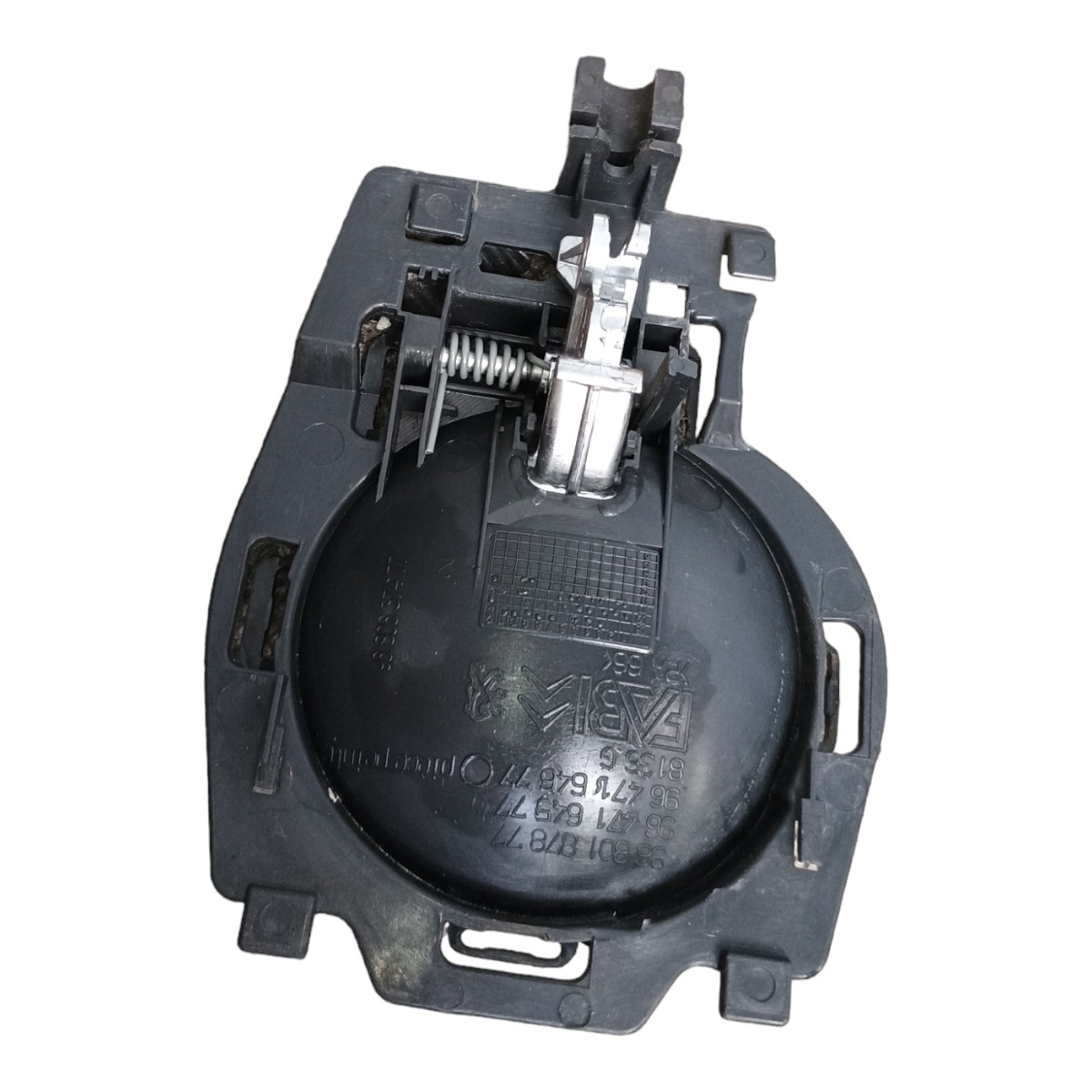 Maçaneta Interna Lado Esquerdo Citroen C3 2003 A 2012 Preto Dianteira/traseira 2